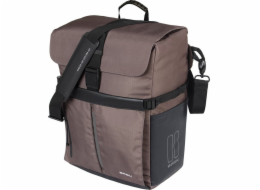 Basil KOLOVÁ TAŠKA MOVE COMMUTER, MIK HOOKS, 15L, Voděodolná, Hnědá (NOVINKA 2025)