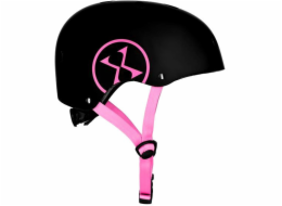 Nils Extreme MTW001-1 ČERNO-RŮŽOVÁ PŘILBA VELIKOST M (55-58 CM) NILS EXTREME