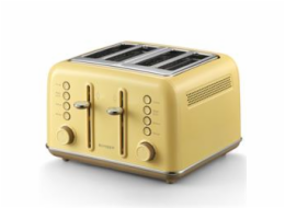 BUYDEEM Topinkovač 4 sloty DT640E, barva žlutá