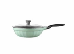 BUYDEEM Cast Aluminum Nonstick Frying Pan 30 cm, model CP102, color Cozy Greenish 