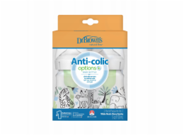 Dr Browns DR. BROWN`S-WB52014-Láhev se širokým hrdlem 150ml Možnosti+ 2 balení Džungle