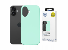 3MK Silikonový kryt Hardy MagSilicone pro Apple iPhone 16 Plus, mořská modrá