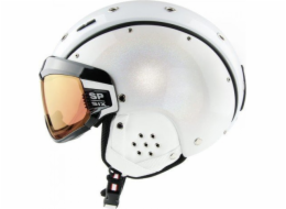 Casco Lyžařská helma CASCO SP-6 s clonou VAUTRON Special, bílá, Chameleon M
