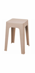 Home Styling Collection Lehká plastová stolička, 33 x 33 x 47 cm