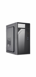 EUROCASE skříň ML M6-590B, Midi Tower, 2x USB 3.0, 2x audio, bez zdroje