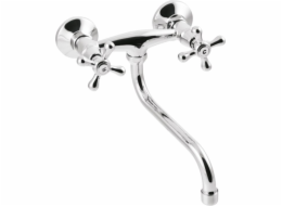 Invena Roma nástěnná umyvadlová baterie, chrom (BC-21-00S-L)