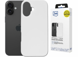 3MK Silikonový kryt Hardy MagSilicone pro Apple iPhone 16 Plus bílý