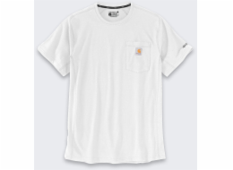 Carhartt Bílé tričko Force Mid Pocket