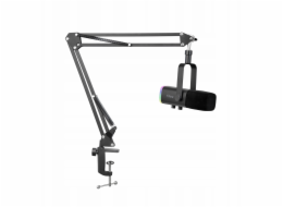 Fifine AM8T USB/XLR RGB dynamický studiový mikrofon s PnP stojanem