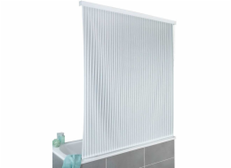 Wenko Sprchový závěs s roletou, s pruhy, 132 x 240 cm, WENKO