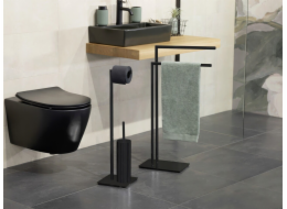 Wenko Stojan na toaletní kartáč s držákem na papír 2v1 RECCO