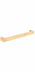 Wenko Věšák na ručníky BAMBOO, bambus, světle hnědý, 60 x 9 x 5 cm, WENKO