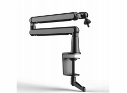 Fifine Rovný stolní mikrofonní stojan BM88 s kovovým držákem na rameno