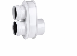 Poujoulat Rozbočovač 80/125 2x80 bílý