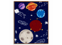 Giftdecor Zarámovaný plakátový prostor PLANETA, 41,2 x 51,5 cm