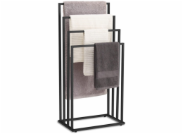 Excellent Houseware Věšák na ručníky se 4 příčkami - černý