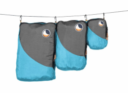 Ticket To The Moon Sada 3 cestovních organizérů TTTM aqua/d.šedá