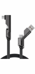 Adidas Kabel 4smarts USB-A - USB-C 1,5 m grafitový (541457)