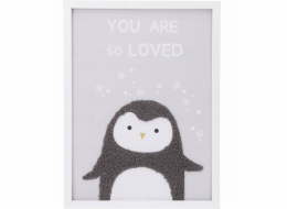 Home Styling Collection Zarámovaný plakát s okouzlujícím nápisem do dětského pokoje, 30 x 40 cm