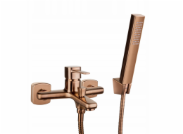 Invena GLAMOR koupelnová baterie, měděná barva, se sprchovým systémem
