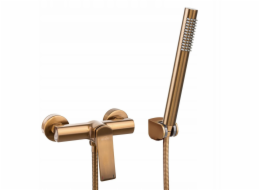 Invena Sprchová baterie se sprchovou sadou Neri Plus, měděná BN-P1-014-L