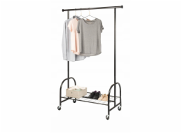 Wenko PROFI stojanový věšák na oblečení s policí na boty, loftový styl, WENKO