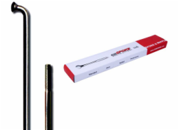 CnSpoke Dráty STD14 2.0-2.0-2.0 nerezová ocel 166 mm černé + niple 144 ks.