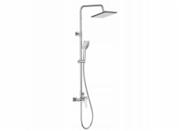 Invena Sprchová sada s dešťovou sprchou Neri, chrom AU-09-B01-L