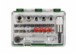  BOSCH 27 dílná sada šroubovacích hrotů a nástrčných klíčů s ráčnou