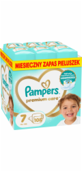 Pampers Pleny Premium Care 7, 15+ kg, 108 ks.