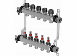 Uponor Rozdělovač Vario S s průtokoměrem FM 6X