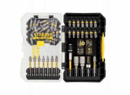 Stanley Sada rázových bitů a nástrčných klíčů 1/4 s 2 magnetickými držáky, 55dílná. STA88559-XJ