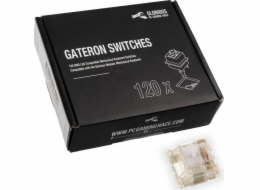 Glorious PC Gateron Clear spínače pro závodní PC herní automaty, 120 ks