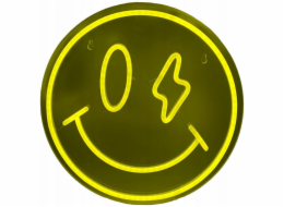 Beline Neonové světlo s úsměvem na tváři