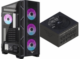 PREYON Pouzdro Nest Meshy+ (PRENMP04B) + napájecí zdroj PREYON EAGLE POWER GOLD 1000W