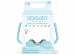 Artgeist Glo Pals, senzorická sklenice plnitelná vodou, modrá