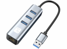 Techly Síťový adaptér iDATA USB 3.0 - RJ45 (TLY_366907)