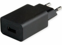 Value USB adaptér Nabíječka VALUE s euro zástrčkou, 1 port (typ A), 12 W