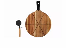 Springos Prkénko na pizzu s nožem