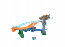 Mattel Závodní dráha Hot Wheels RacerVerse Jurský svět: Honička s dinosaury v moři JFP32
