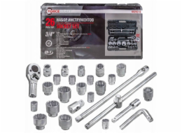 Forcekraft Sada nářadí 26 kusů 3/4 1 (12hranná)