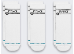 Stance Ponožky Basic Quarter Socks 3 páry bílé