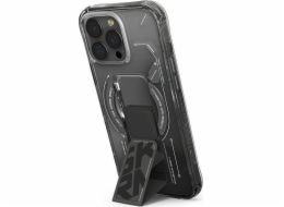 SKINARMA Magnetické nabíjecí pouzdro Helio pro iPhone 16 Pro 6.3" s stojánkem, černé