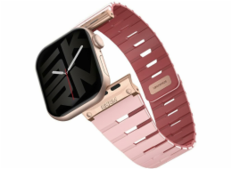 SKINARMA Řemínek Gemini pro Apple Watch 42/41/40 mm růžový