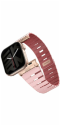 SKINARMA Řemínek Gemini pro Apple Watch 42/41/40 mm růžový