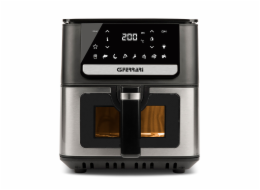 Fritéza G3Ferrari, G1020700 Friggisano, horkovzdušná, kapacita 6,5 L, nastavitelná teplota, digitální displej, 8 přednastavených programů, časovač, 1700 W