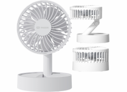 Mozos Bezdrátový ventilátor F32 s baterií, bílý