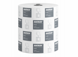 Katrin Plus System Medium - Role ručníku, 2vrstvý, celulóza, 150 m, bílá - 6 rolí