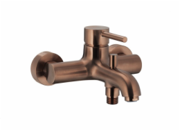 KFA 5034-010-34 / / MOZA / NÁSTĚNNÁ VANOVÁ ARMATURA, KARTÁČOVANÝ RŮŽOVĚ ZLATÝ PVD