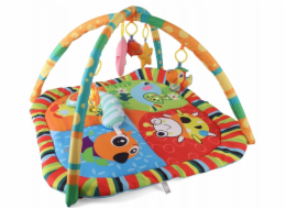 TK Import Hrací podložka TinyMini JL624-1D s barevnými zvířátky